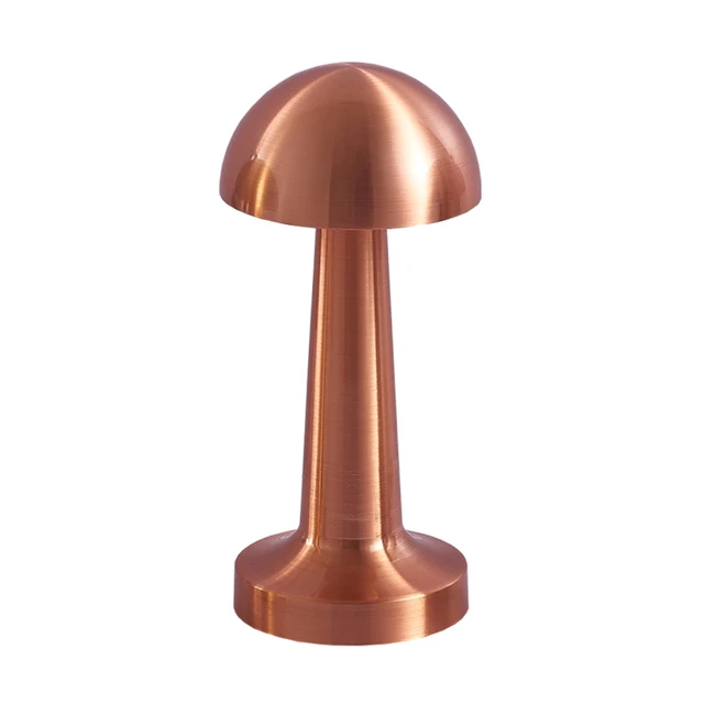 Retro Table Lamp Metal Touch Decor for Bar Coffee Restaurant Decoration Light Desk LED Rechargeable Night Light Bedroom Decor image 3