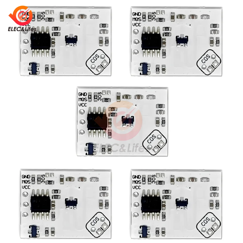 5Pcs RCWL-0513 Microwave Radar Human Body Induction Switch Module Intelligent Detector Can Be Directly Induced Light Band