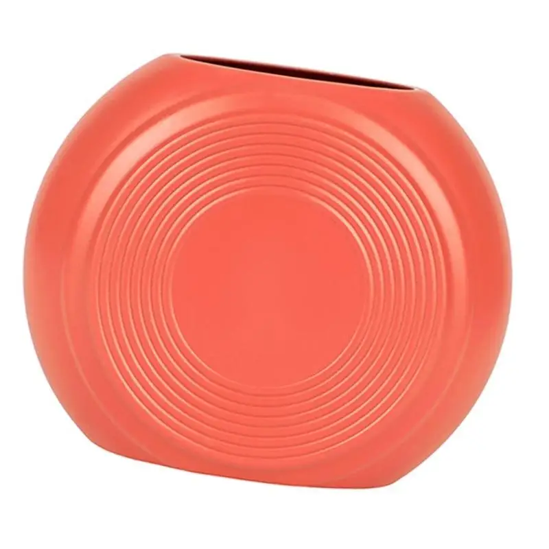 

E8BD Artistic Plastic Vases With Smooth Crackproof Design Flower Holder For Tiny Floral Arrangements Home Or Office Decors