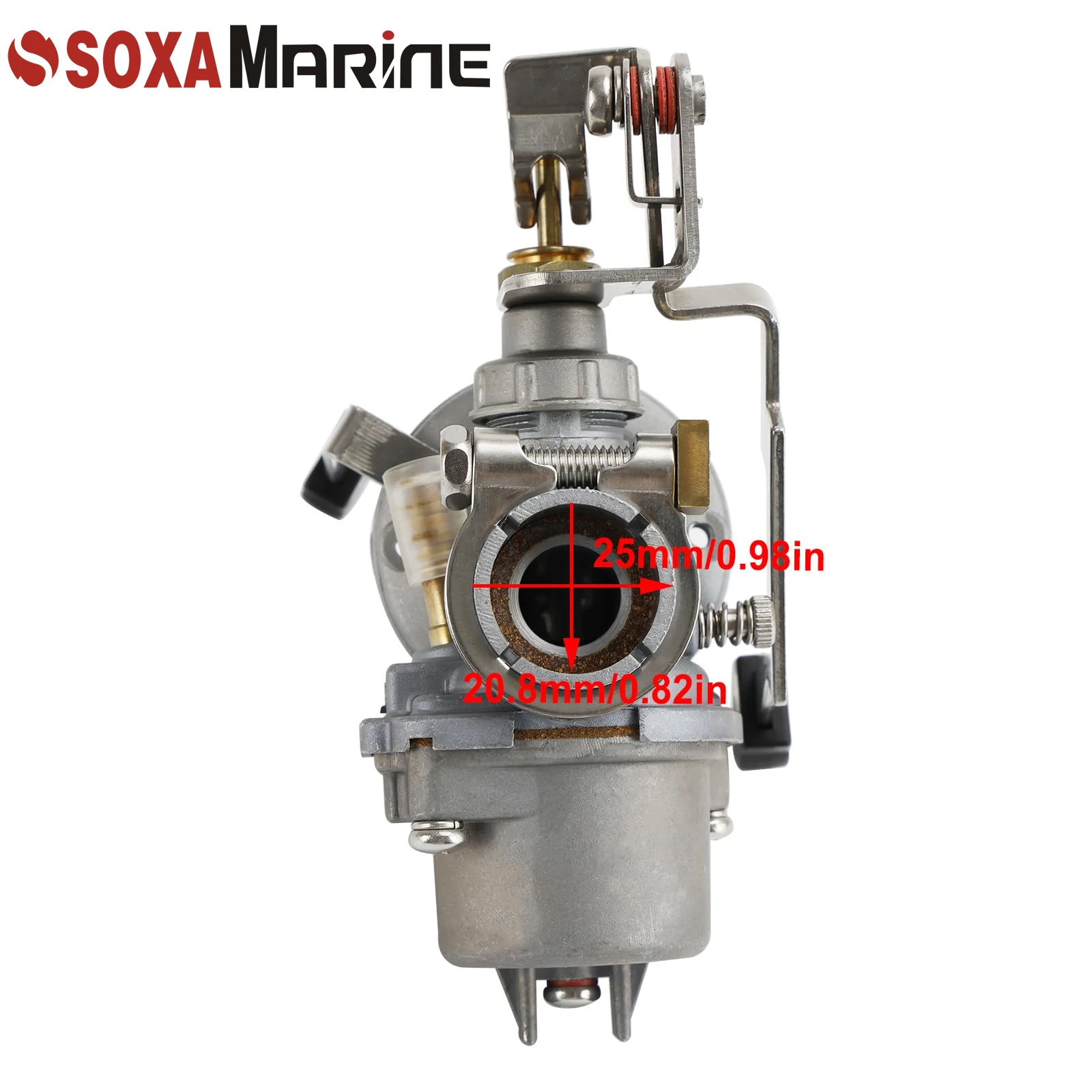 3D5-03100-2 3D5-03100-3 Carburetor for Tohatsu Nissan 2 stroke Outboard Engines 2.5HP 3.5HP 3F0-03100 3D5-03100