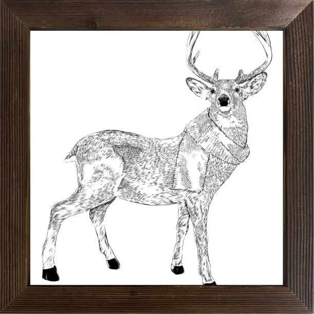 المنسوجات المنزلية الطباعة المسطحة الأمريكية المطبوعة النفط اللوحة نمط ورقة ملصق الهدايا الإبداعية الزخرفية والتجميع #6