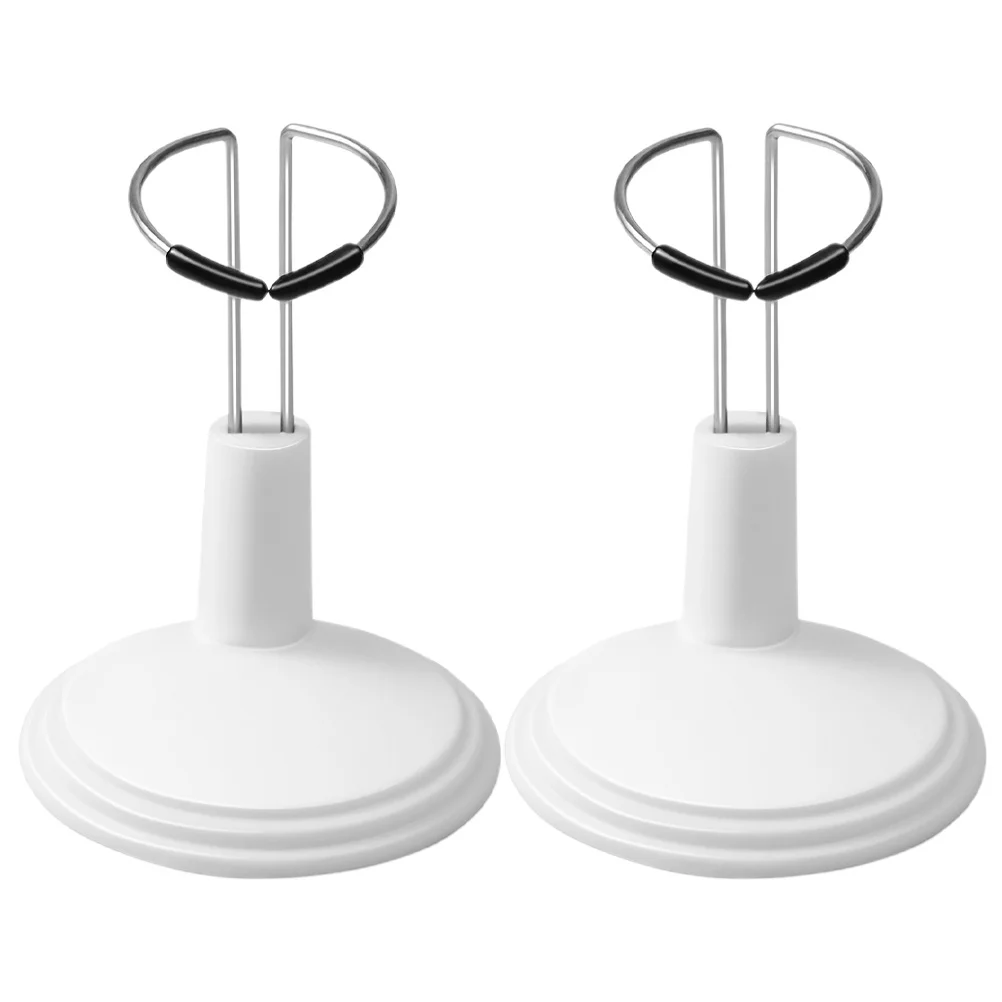 2 Peças de Suporte Ajustável para Exibição de Figuras de Ação, Estrutura de Suporte Estável, Base Plástica, Kit Decorativo de Miniaturas