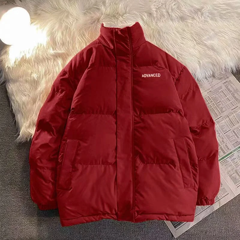 Off-season Cotton-padded Coat Korean Version Of Loose Lamb Wool Plus Velvet Cotton-padded Jacket With Loose Leisure And Slim Top