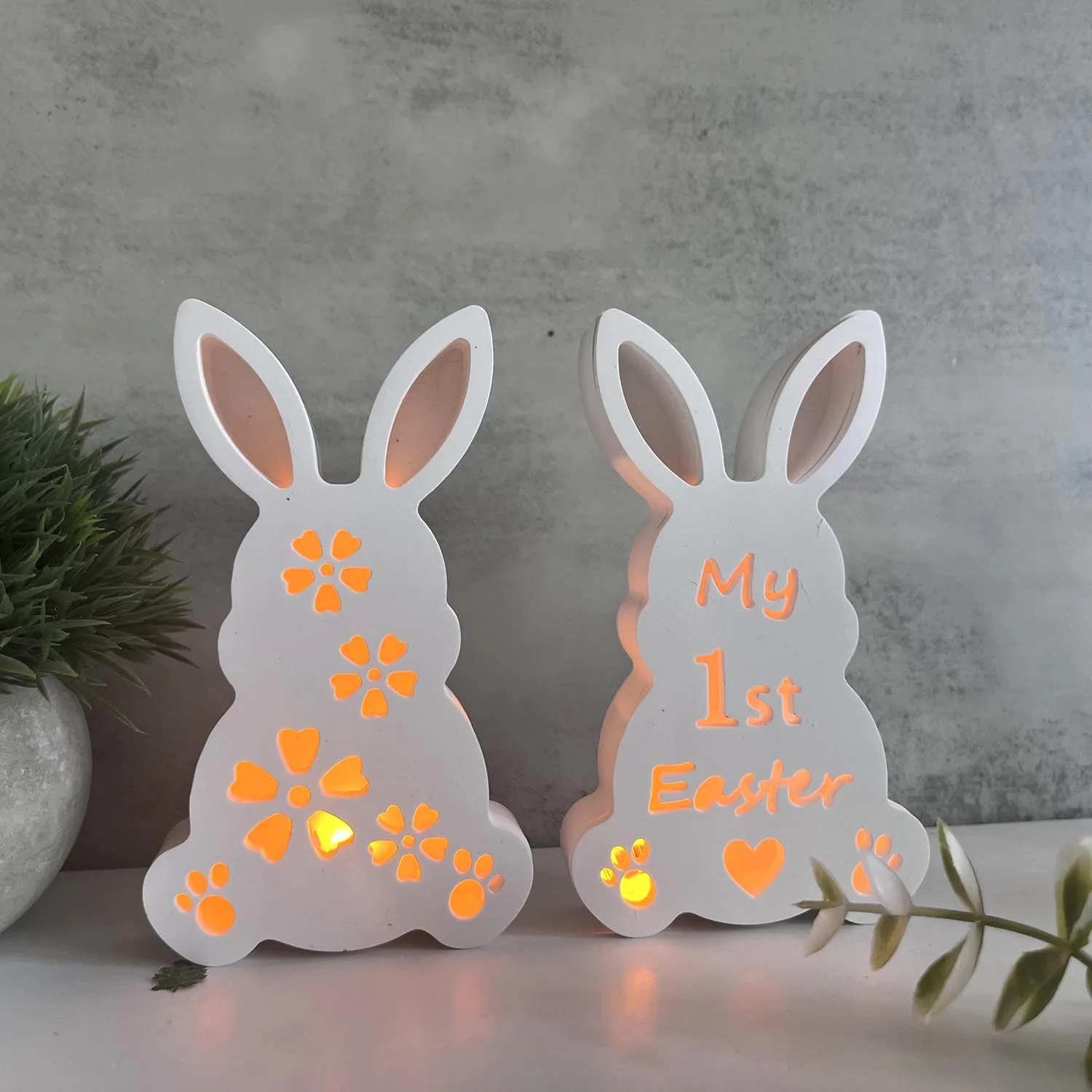 Silicone Atmosphere Projection Artistic White High-Quality Silicone Mold Reusable Home Decor for Kids' Craft