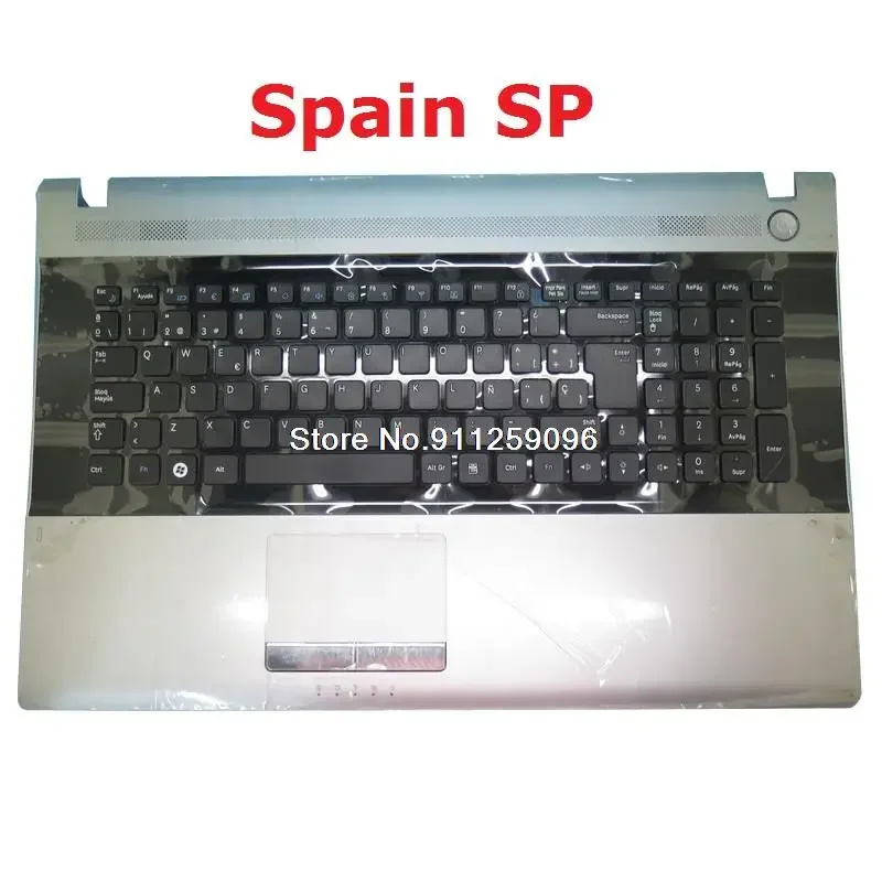 

Подставка для рук и клавиатура для ноутбука Samsung RV711 RV711I RV720 RV720I Испания SP Италия IT Бельгия BE Германия GR Верхняя часть корпуса тачпад Новый