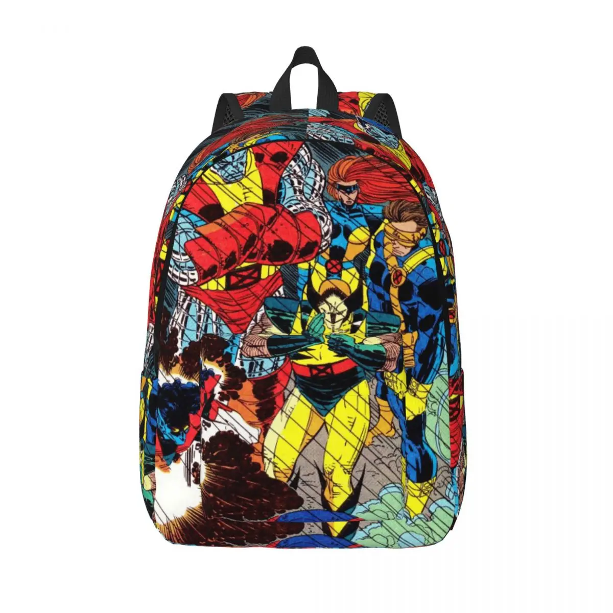 

Custom X-Men Laptop Backpack Men Women Fashion Bookbag for College School Student Superhero Bags