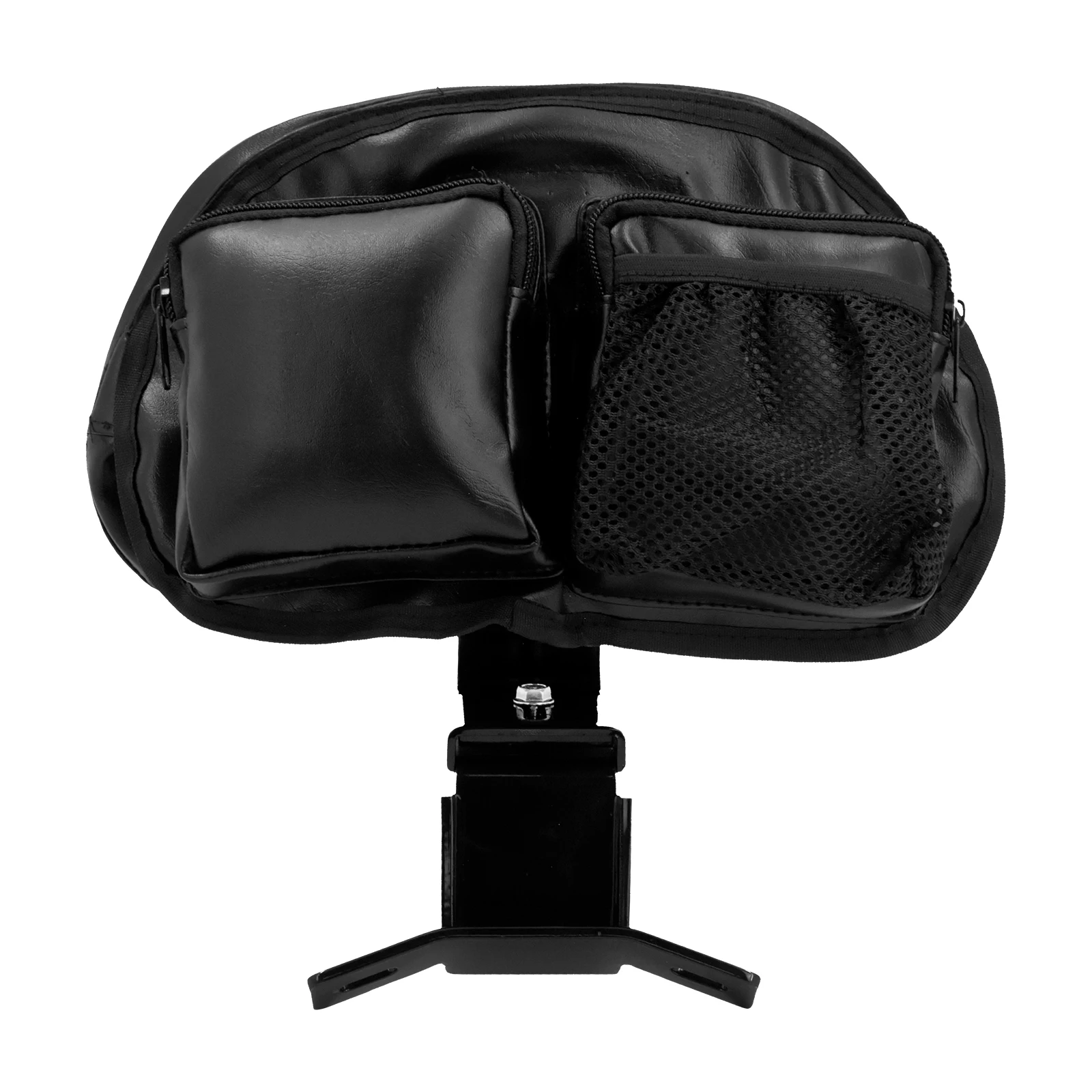 Motorcycle Black Front Driver Rider Backrest Mounting Kit For Harley Touring CVO Street Electra Road Glide King FLHR 2009-2022