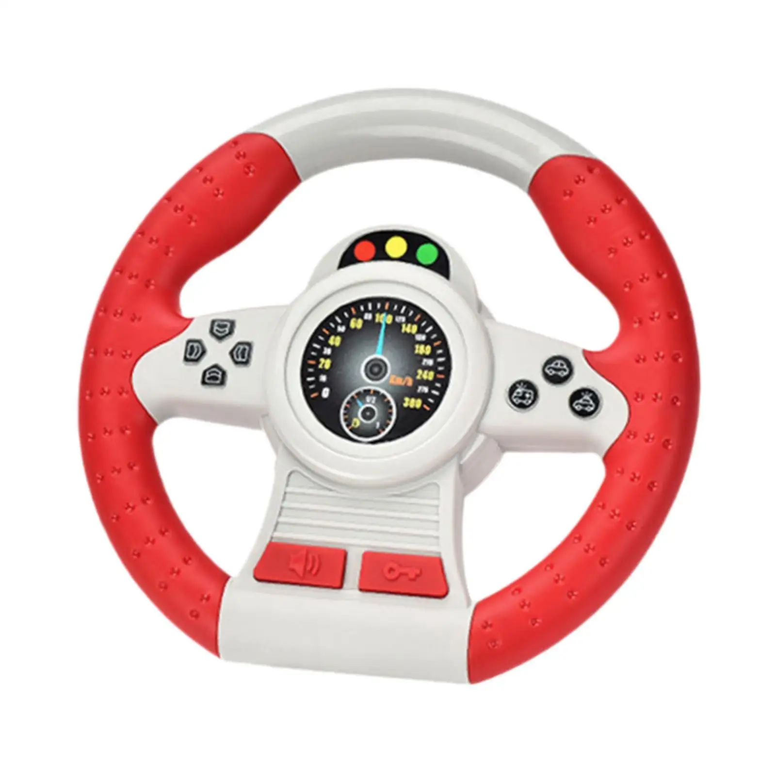 Steering Wheel Toy Pretend Driving Toy for Preschoolers Ages 2 3 4 Years