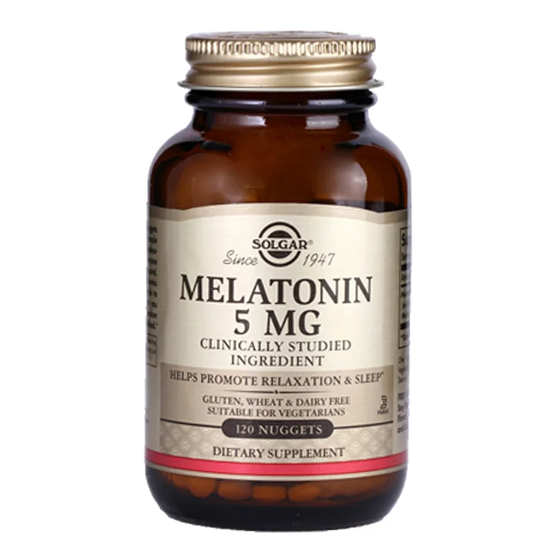 

Free shipping SOLGAR melatonin 5 mg 120 tabluse