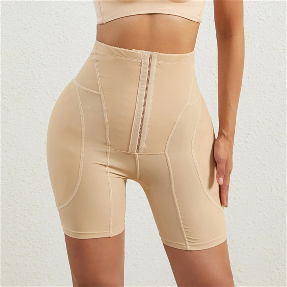 Becirzet Shapewear Damen Bauchkontrolle Po-Former Hüftpolster Hochgeschnittene Kompressions-Shapewear-Höschen – Detail 11