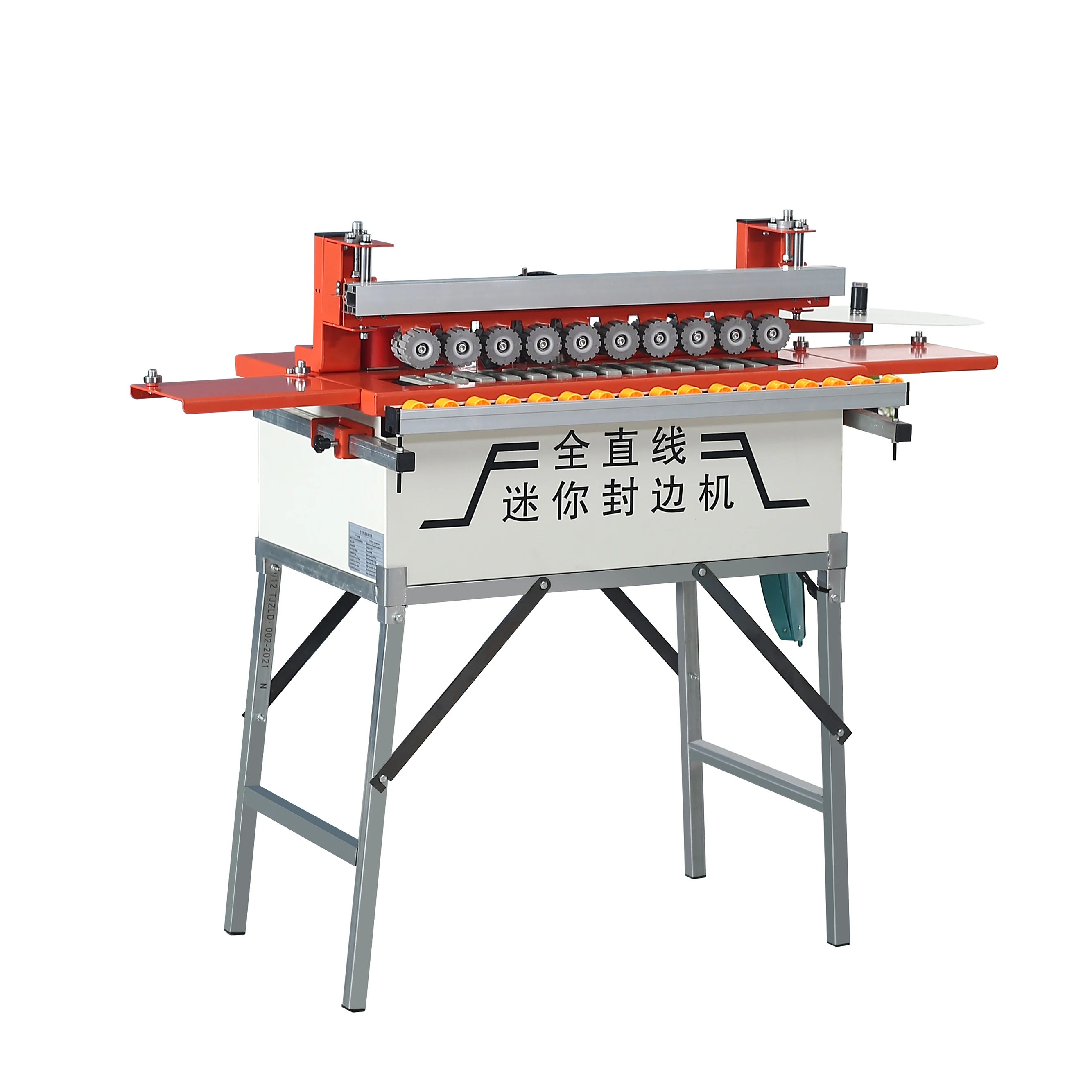 

New Arrival Wood Edge Banding Machine 800W Edge Banding Machine With Variable Speed Power Straight Curve Edge Banding
