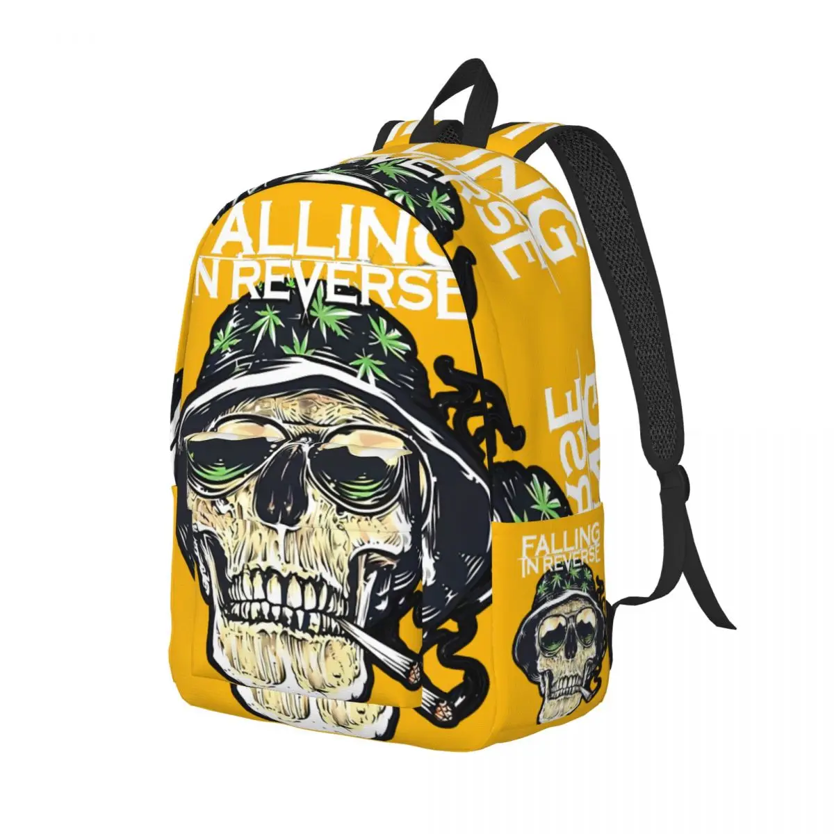 Cool And Falling In Reverse When It Happens Children's Bags High School Large Capacity Falling In Reverse For Men Women Bag