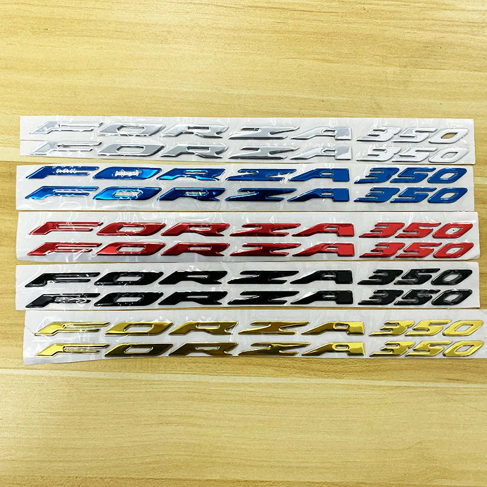 For Honda Forza350 Stickers Motorcycle Accessories Protection Body Emblem 3D Decal Forza NSS NSS350 300MM 350 300 2023 2024 2025