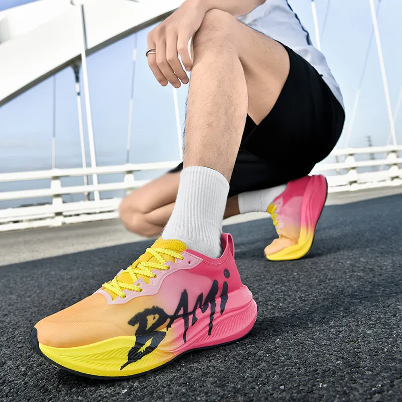 

Men's Running Shoes Training Trainers Breathable Jogging Shoes with Slip-Resistant Soles for Outdoor Use Unisex Running Shoes