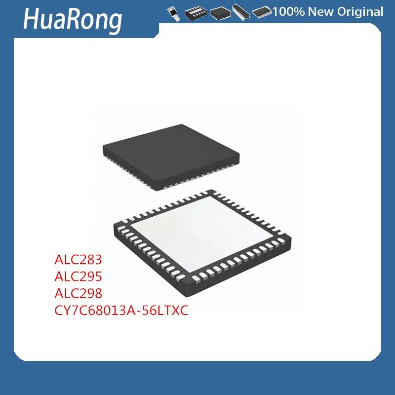 New 2Pcs/Lot    ALC283  ALC295  ALC298   CY7C68013A-56LTXC  QFN56