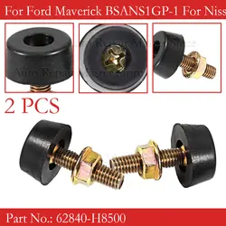 2 Pcs Bonnet Adjuster Bump Stop For Nissan Patrol GQ For Ford Maverick BSANS1GP-1 62840-H8500 Auto Accessories