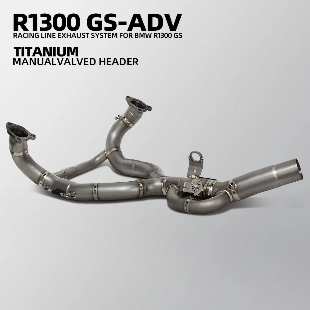 

Moto Exhausts Pipe Headers Tube Kit For BMW R1300R R1300RS R1300GS 1300GS ADV 2024 2025 2026 Exhaust pipe With manual valve