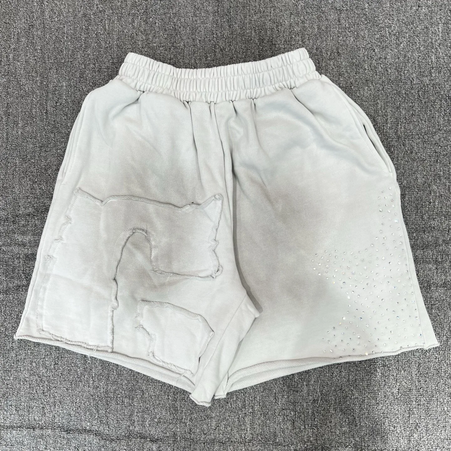 

Glo Gang the Glory Full Zip Hoodie Embroidered Rhinestone Casual orts Loose Fit mid Waist Cotton Blend Spring Summer orts