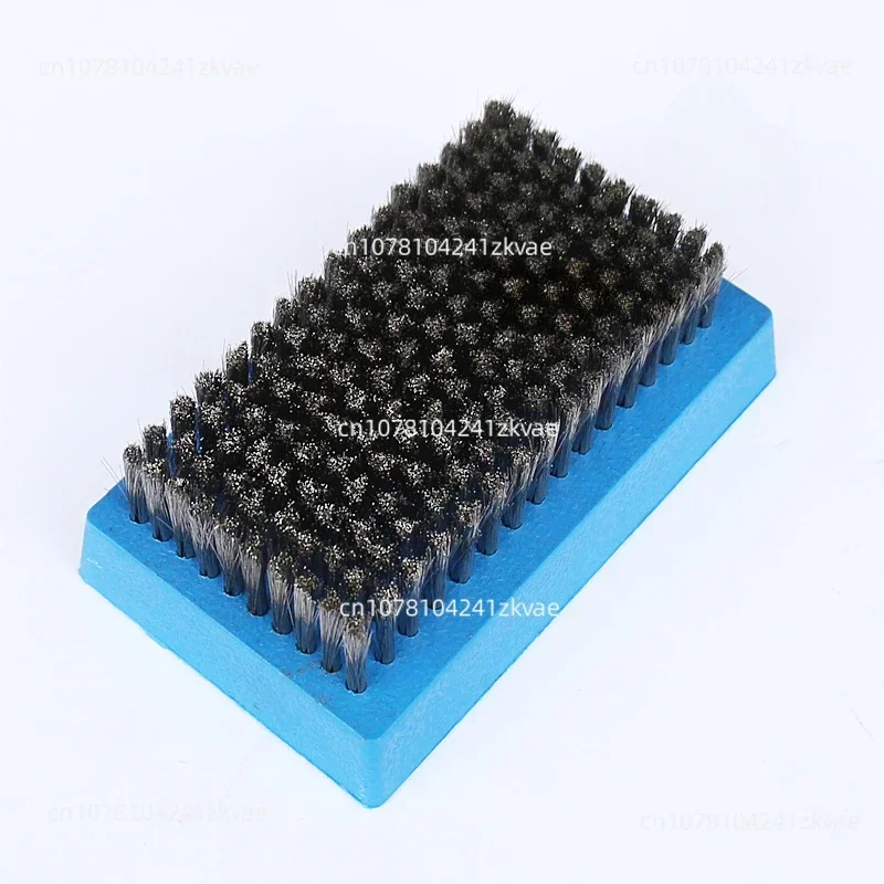 

Brush Plastic Handle Steel Wire Brush Wallpaper Printing Anilox Roll Cleaning 0.076 Wire Diameter Corrosion and Resistance