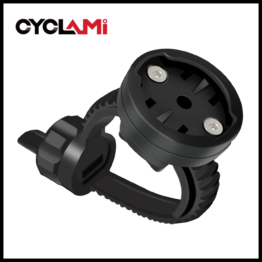 CYCLAMI نظام تحديد المواقع دراجة الكمبيوتر جبل حامل قوس حامل عالمي مناسبة للتدوير ل XOSS Garmin الرادار الضوء الخلفي المصباح