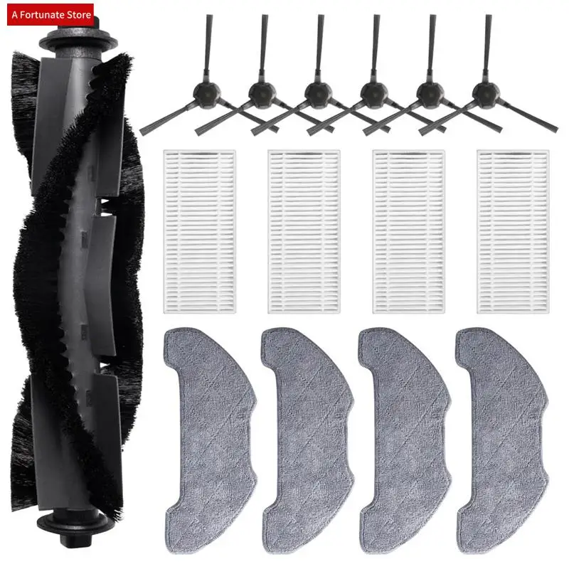 

For Airrobo P30 Robot Vacuum Cleaner Main Side Brush Hepa Filter Mop Cloth Replacement Accessories-A78G