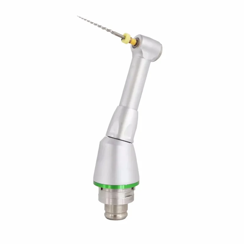 

Dental Medical Deceleration Reverse Angle Low-speed Handle 16:1 Curved Head With LED Wireless Charging Base