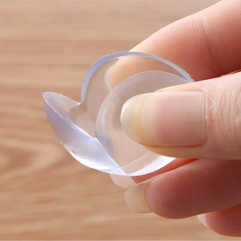 4 قطعة/الوحدة لينة واضحة المطاط الجدول مكتب حافة ركن حامي الحرس الطفل الطفل الاطفال آمنة الجدول ركن حامي الضروري اليومي #4