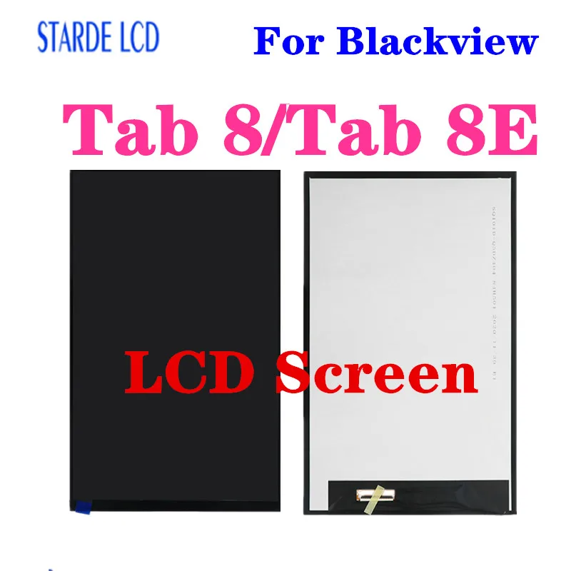 LCD 10.1 inci untuk Blackview Tab 8/Tab 8E, suku cadang Aksesori perbaikan tampilan Digitizer layar LCD