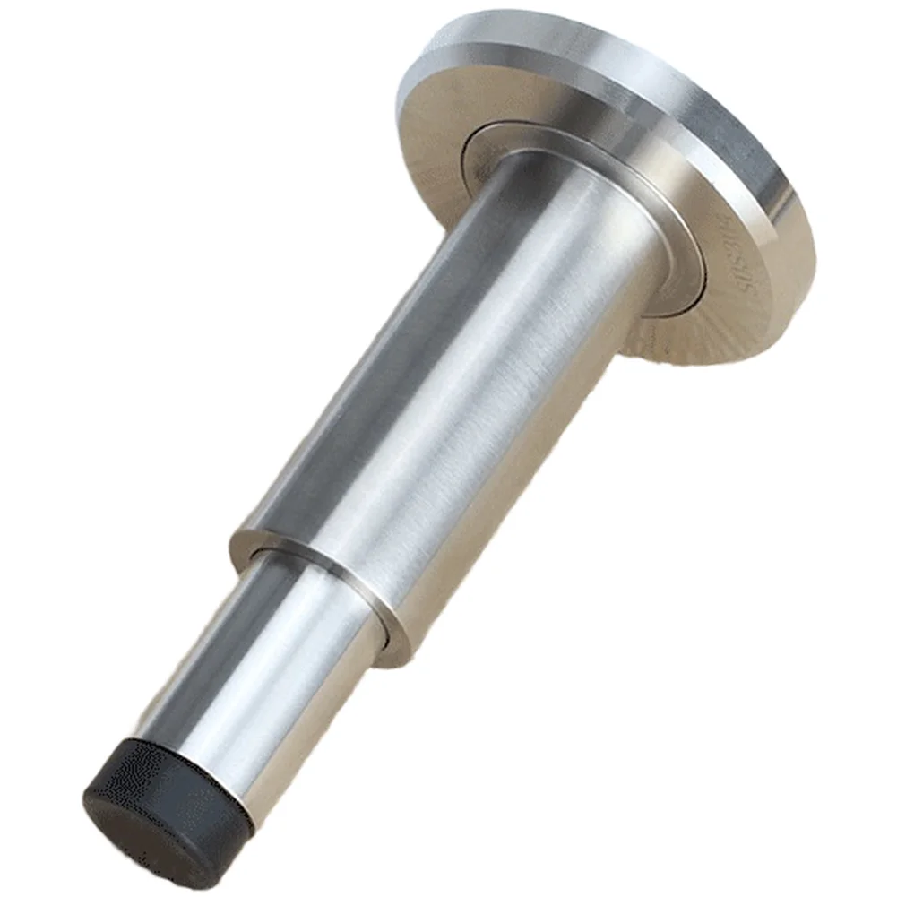 

304 Stainless Steel Retractable Door Stop Adjustable Spring Holder Wall Mounted Design with Rubber Tip for Surface Care