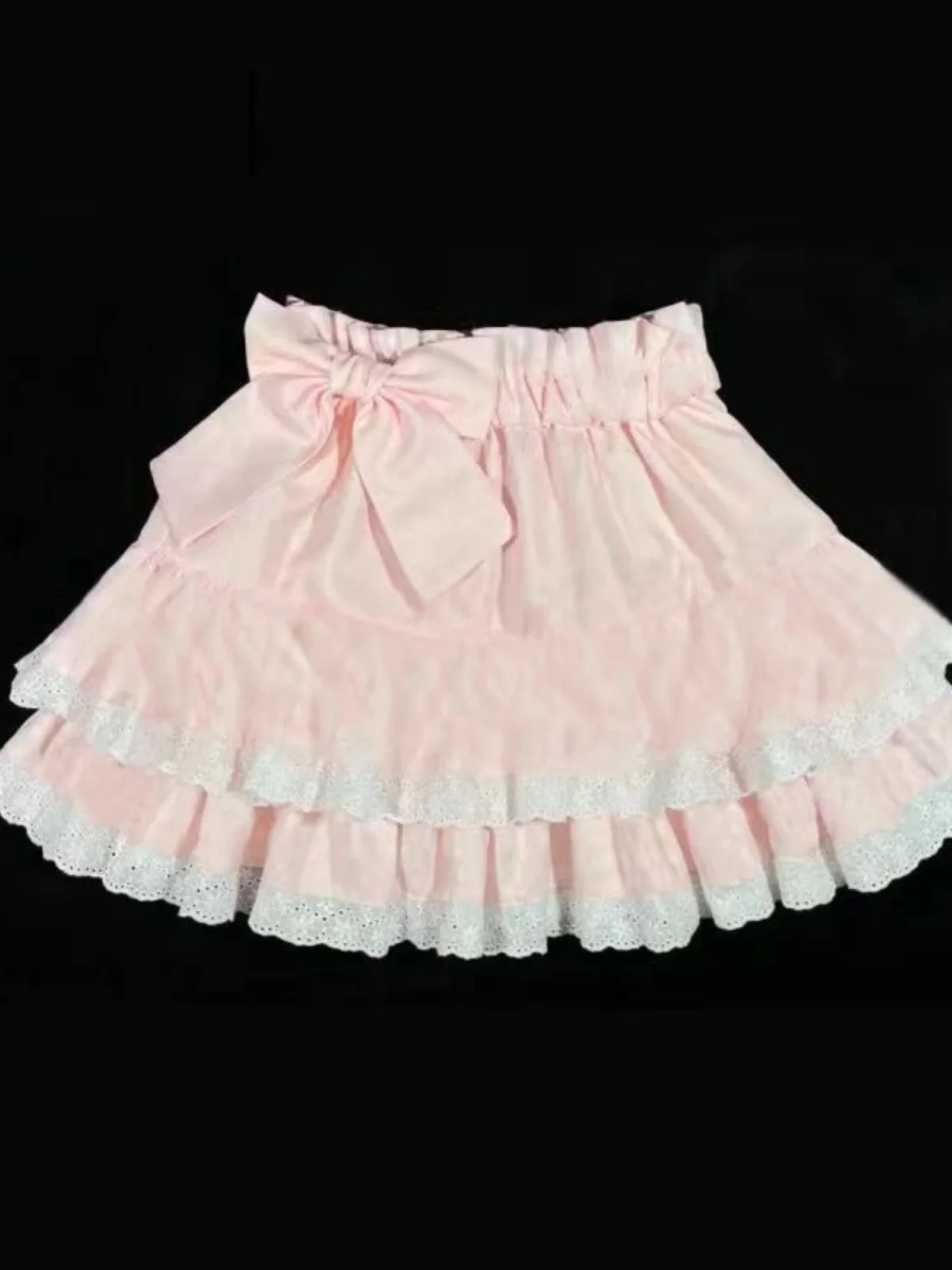 

Versatile High Waist ort Skirt with Lace Trimming All-Match Sle for Women Autumn Season Faion Ladies' Premium f Skirt