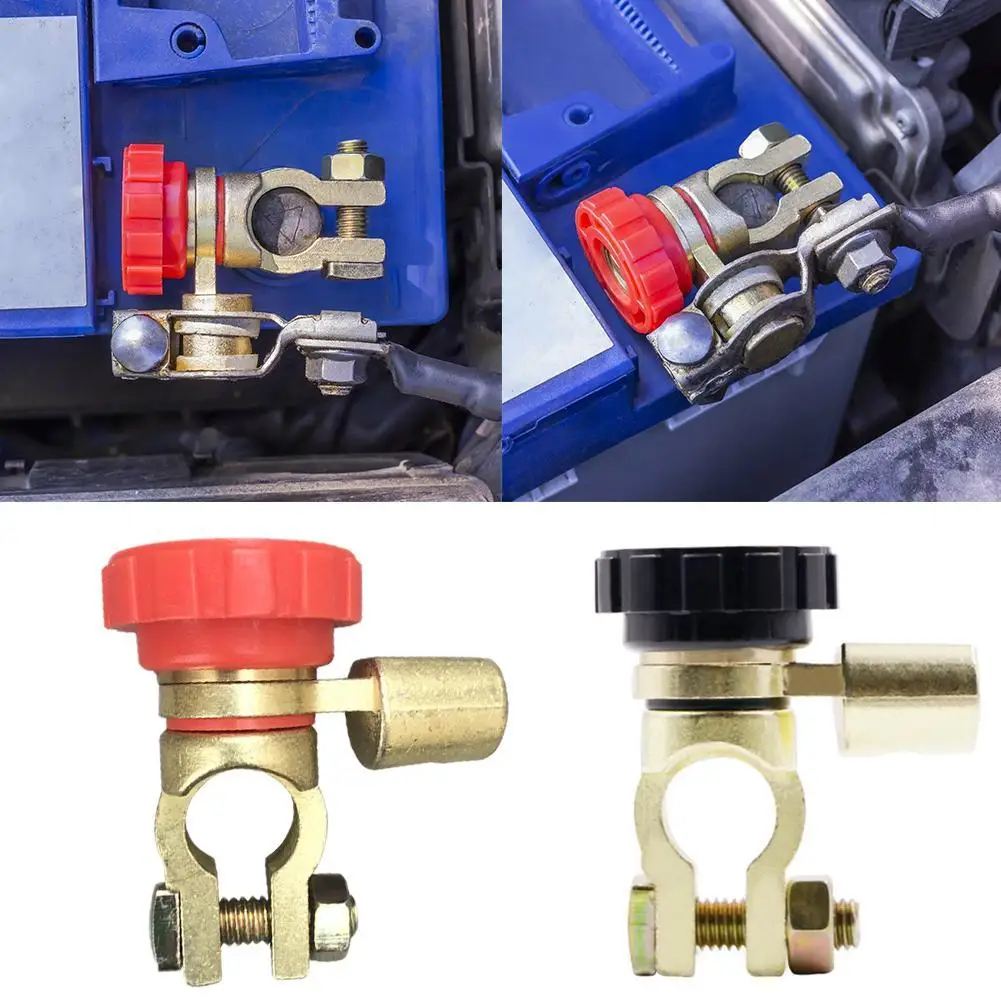 Car Battery Disconnect Switch Car Battery Power Terminal Link Switch Off Switch Cut Isolator Vehicle Dropship Accessories