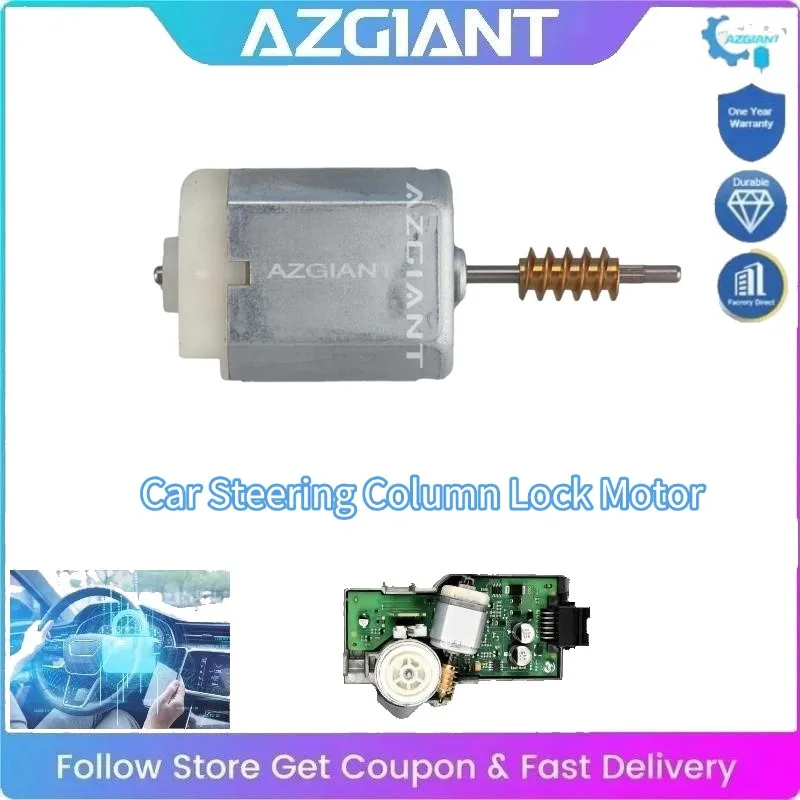 

AZGIANT Car Steering Lock Actuator Motor 12V DC FC-280 Interior Replacement for 2018-2023 VW Tiguan SE