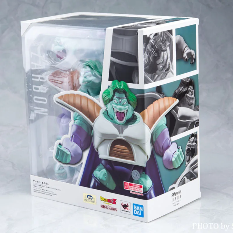 Bandai Genuino SHFiguarts Dragon Ball ZARBON TRUE POWER Anime Action Figure Da Collezione Modello Mobile Giocattolo Ornamento Regalo Per Bambini