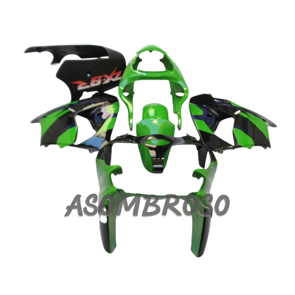 Fit for Kawasaki 00-01 ZX-9R ZX 9R 2000-2001 ZX9R ABS Plastic Fairing Kit Road Racing Body Rebuild Street Sport Bodywork Parts