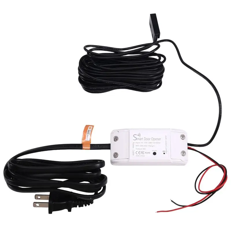 ABZZ-Garage Door Controller Wifi Controller Smart Door Controller Switch Opener Voice Remote Control Garage Door Homekit-US Vers