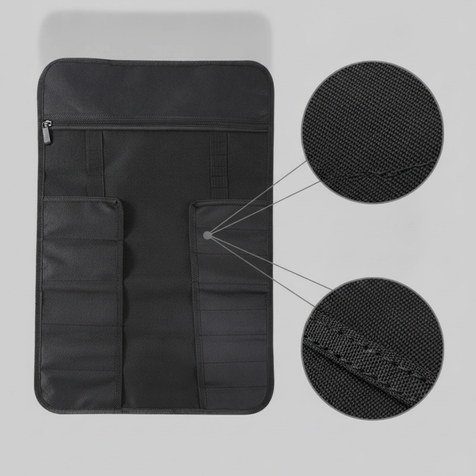 Roll-up Tool Bag Multi-Pocket Tool Roll Bag Portable Compact for Mechanics, Vehicle, Workshop