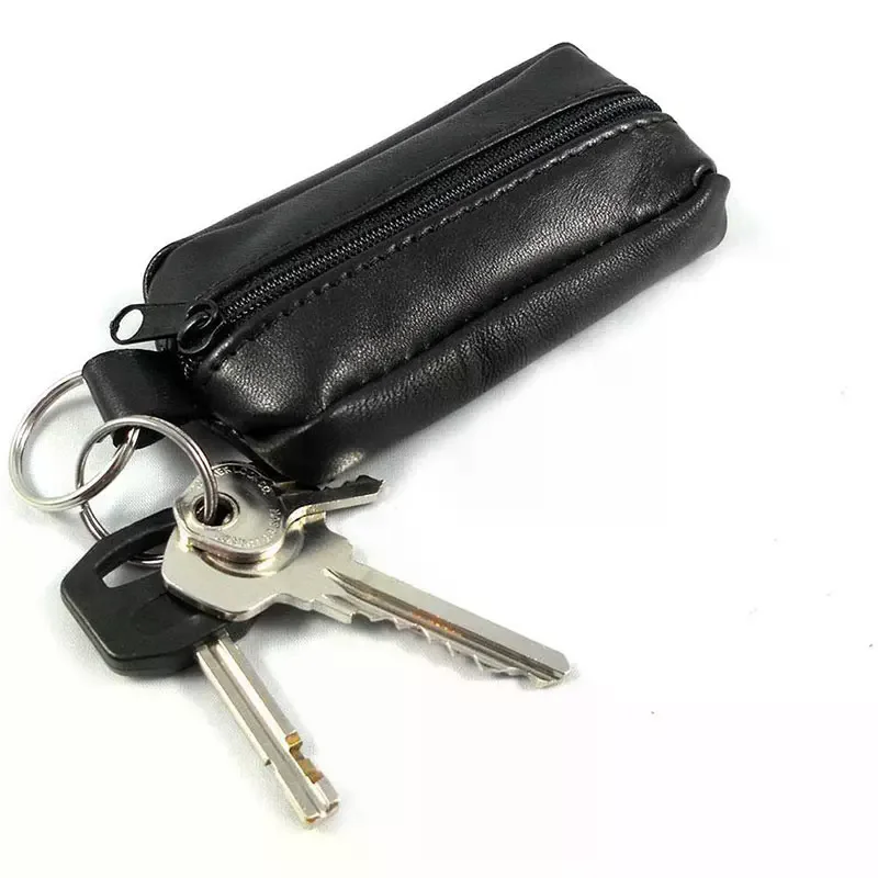 Mini Zipper Soft Purses Unisex Purse For Money Pocket Wallets Small Change Bag