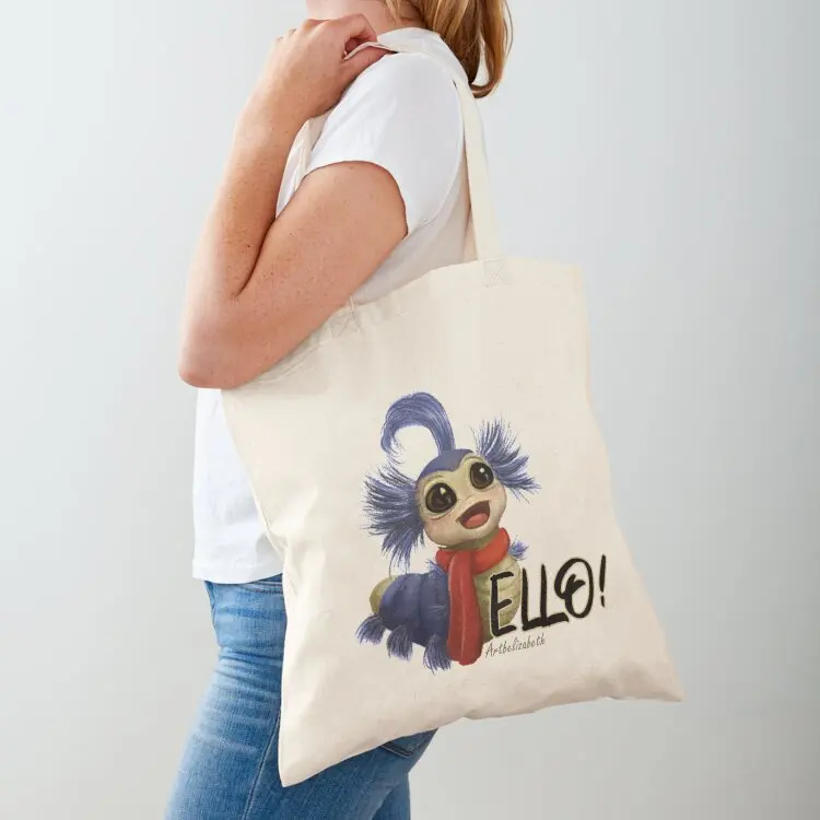 Labyrinth Worm Tote Bag canvas tote bags tote bag women the bag