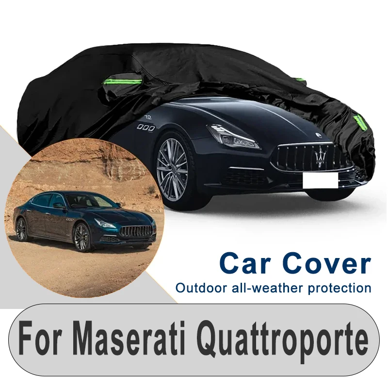 

For Maserati Quattroporte Car Cover - Winter & Summer Outdoor Protection, Snowproof Dustproof Waterproof Sunproof Vehicle Shield