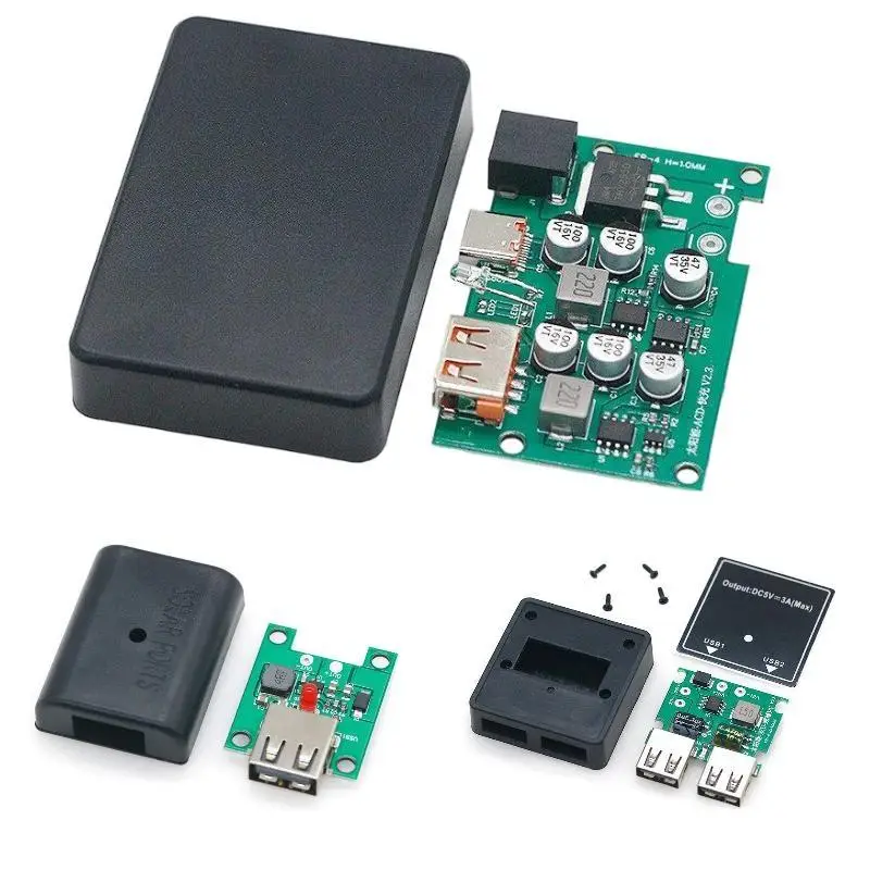 Solar Panel Power Bank Single/Dual USB Charge Voltage Controller Regulator For Outdoor DIY Photovoltaic Projects