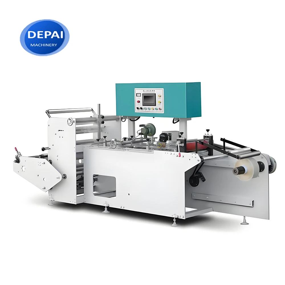 Automatic PET Sleeve PVC Bag  Making Side Sealing Plastic Film Bag Making