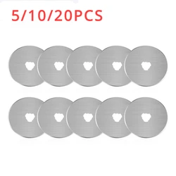 10PCS 45MM Multi-Purpose Rotary Cutter Fabric Disc Hand Quilting Sewing Wheel Paper Roll Carbide Tipped Circular Saw Blade Cut