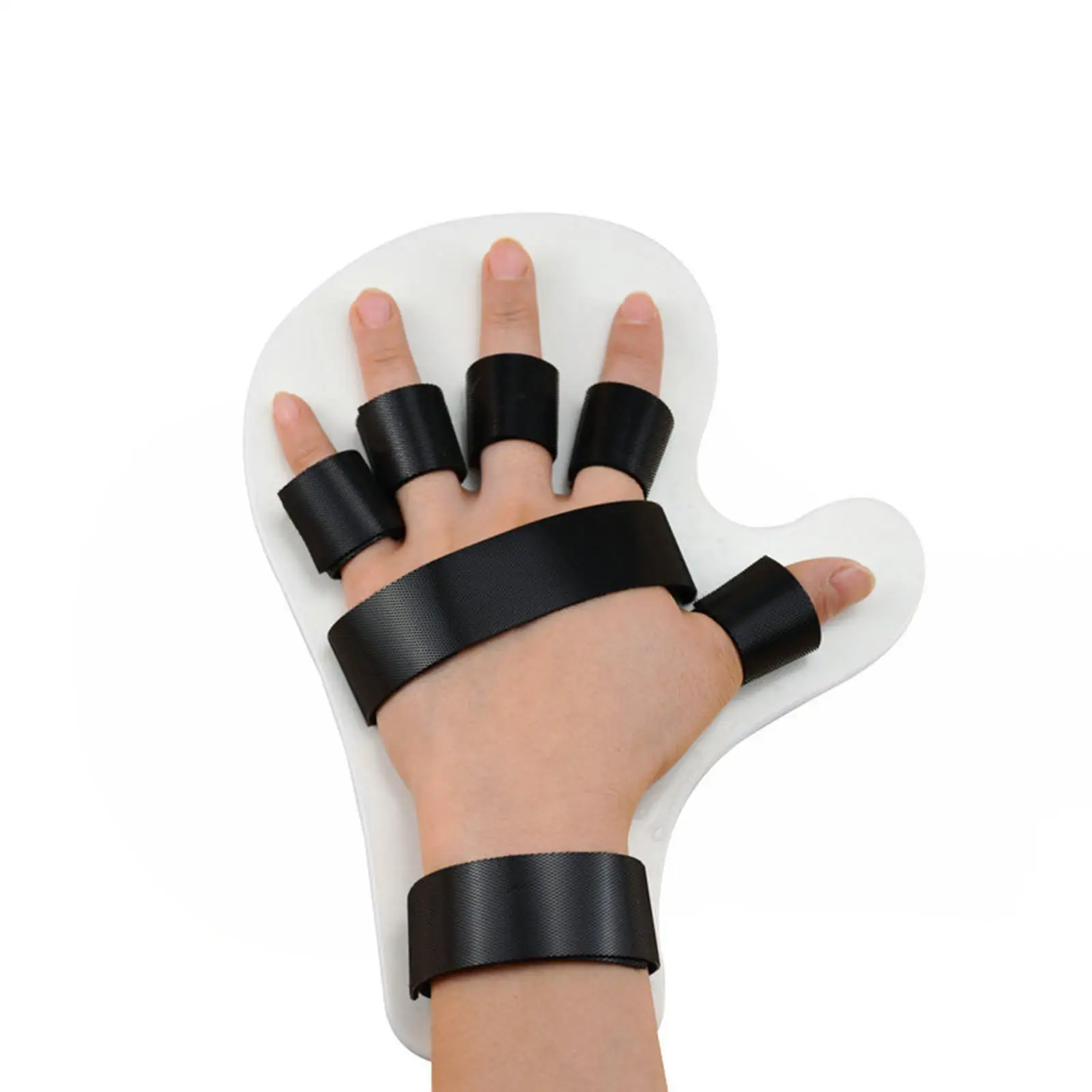 Extended Finger Orthotics ABS Plastic Fingerboard Finger Splint Board for Finger Training Device Metacarpal Device Brain Injury
