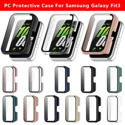 PC Protective Case For Samsung Galaxy Fit3 SmartWatch Shockproof Watch Hard Full Screen Protector Cover Shell With