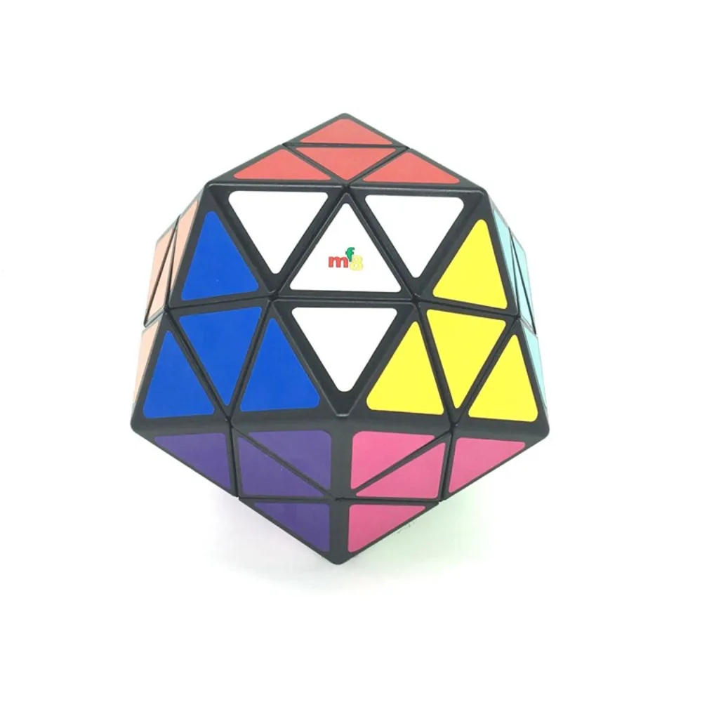 MF8 Cube Icosamate IV Eitan Star V4 Cube 3x3 Puzzle Black Body
