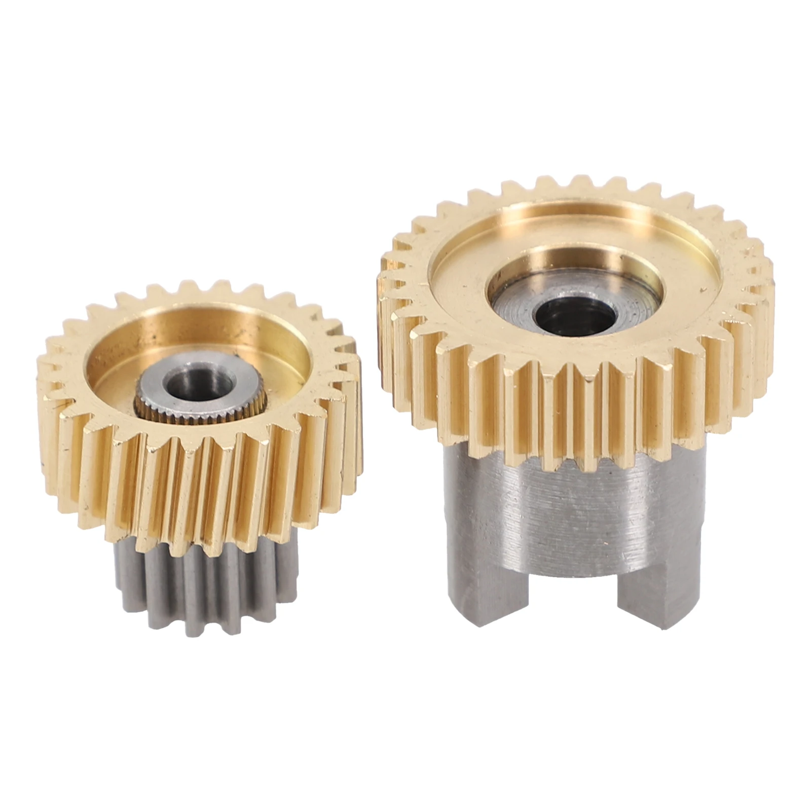 Brand New High Quality Gear Repair Kit Curtain Shade Motor Rear 2pcs Direct Replacement Door Glass Gold+Silver