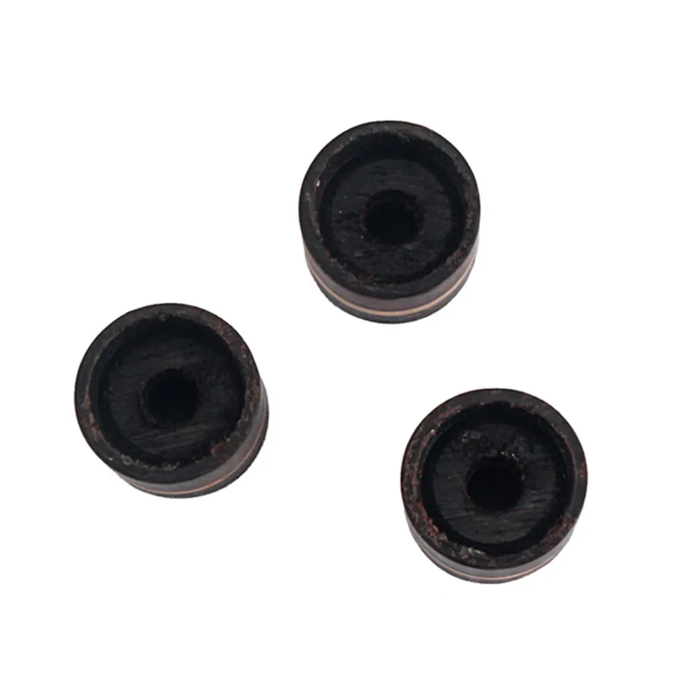 3Pcs Rosewood Effect Pedal Guitar Bass Amp Replacement Knobs Fits Import Concentric Split Shaft Control Knobs Amp Effect Pedal