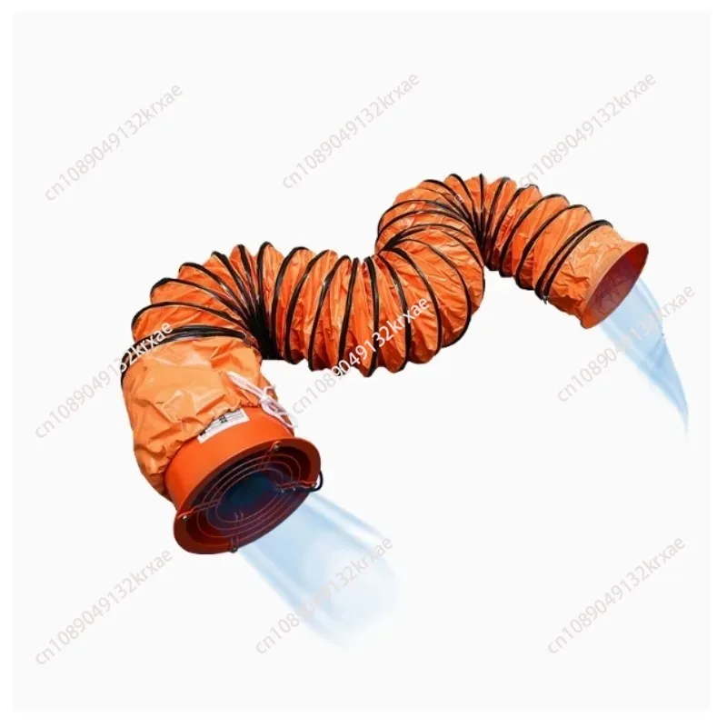 Suitable ForHigh Temperature Canvas Steel Wire Telescopic Hose Smoking Exhaust Fan Tube Fan Soft Connection Air Duct Ventilation