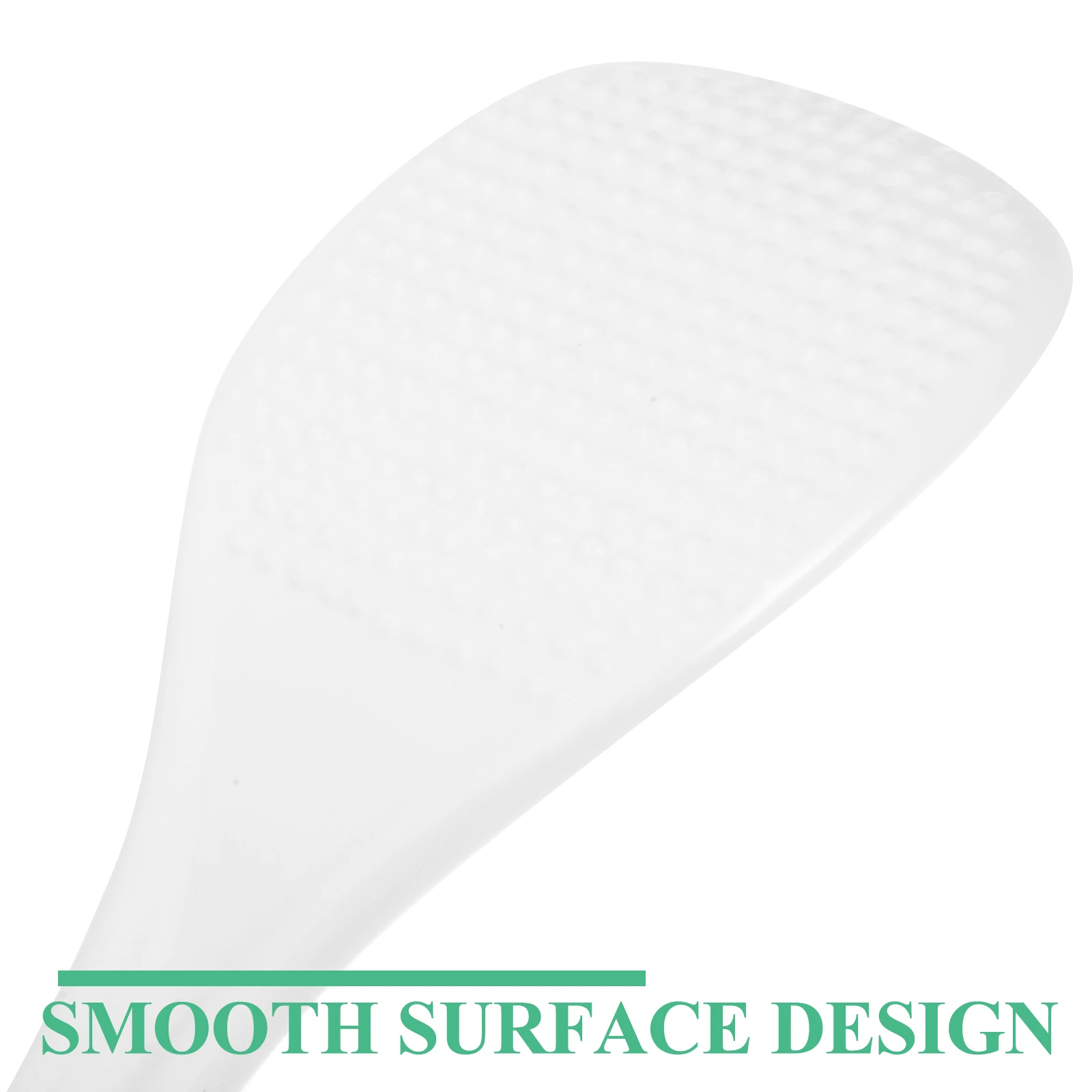 

2Pcs Simple Ceramic Rice Spoon Kitchen Rice Paddle Non-Stick Smooth Surface Dishwasher Safe Spoon for Meal Serving