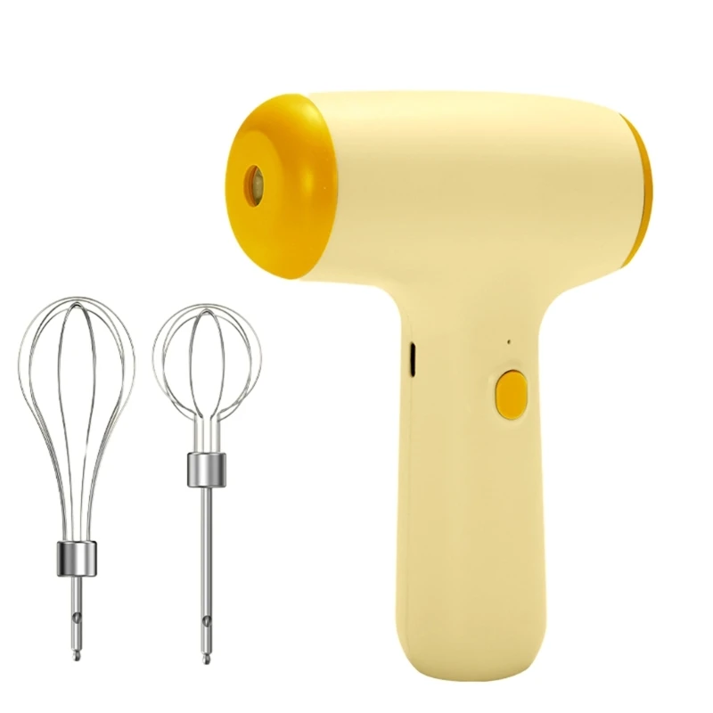 Eggs Beater Whisk Wireless Electric Multi-speed Control Rechargeable Batteries Balloon Whisk for Eggs Milkshake Cream